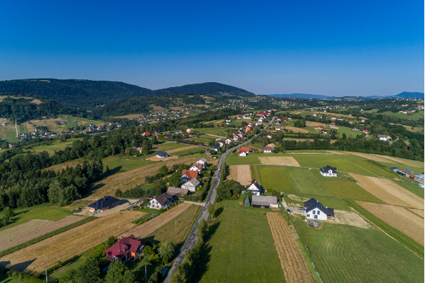 Panorama Mszalnicy od strony Mystkowa