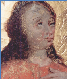 Obraz przed konserwacją (2003 r.)